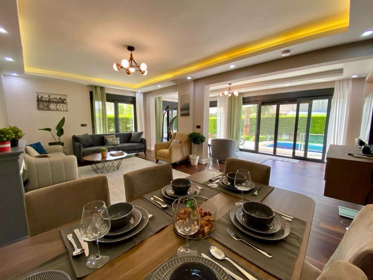 Villa Annabell1 With Swimming Pool And Jacuzzi, 3 Floors Belek Ngoại thất bức ảnh