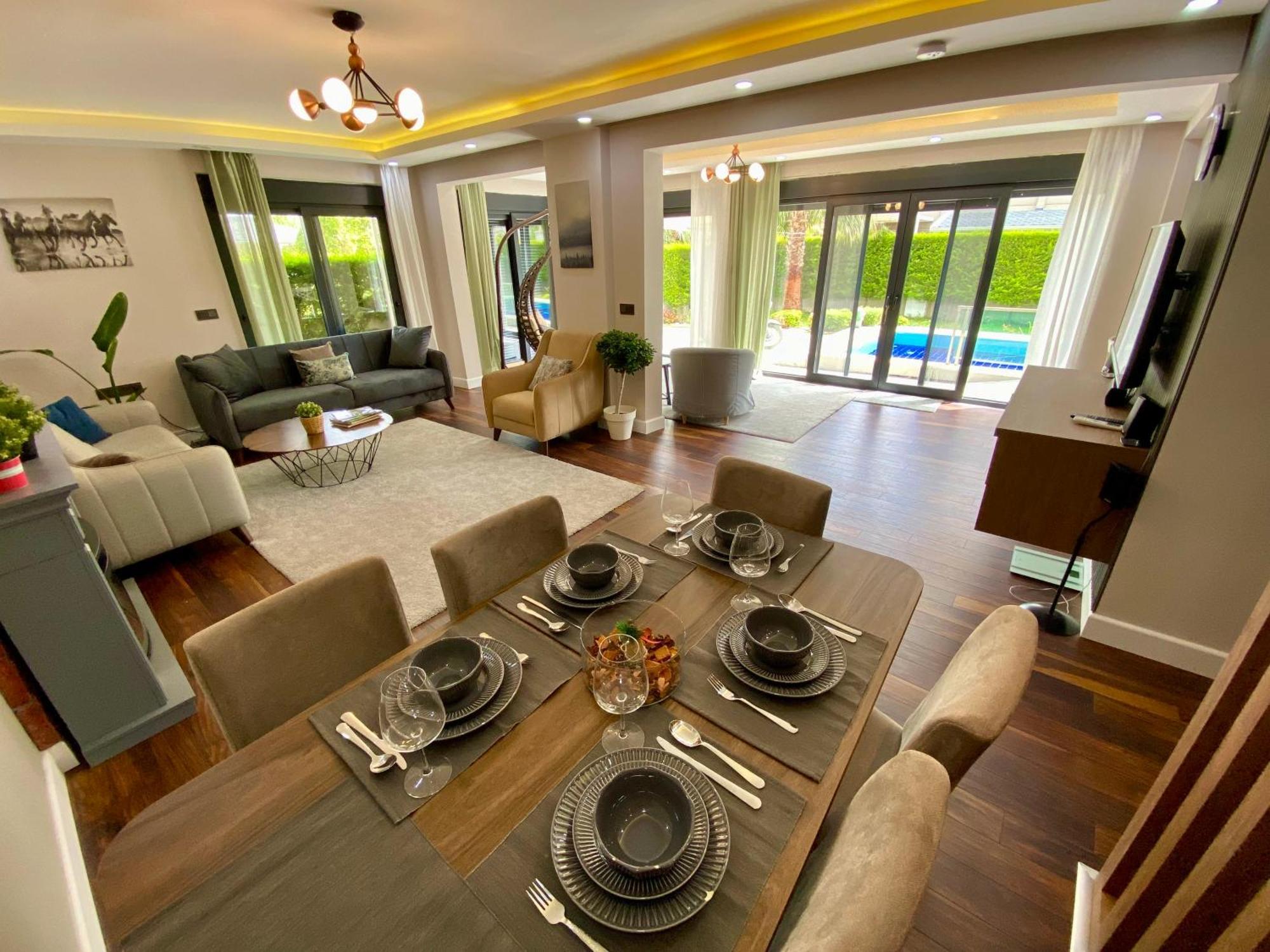 Villa Annabell1 With Swimming Pool And Jacuzzi, 3 Floors Belek Ngoại thất bức ảnh